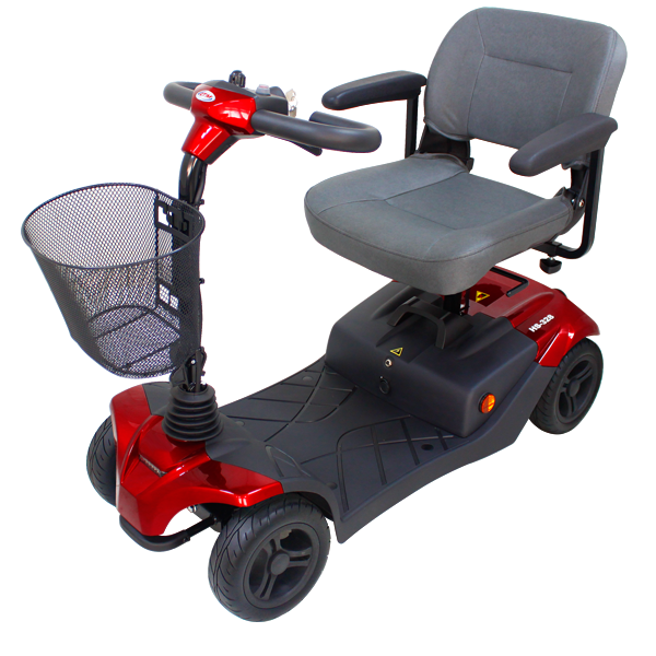 Take Apart MidRange Four Wheel Mobility Scooter HS328