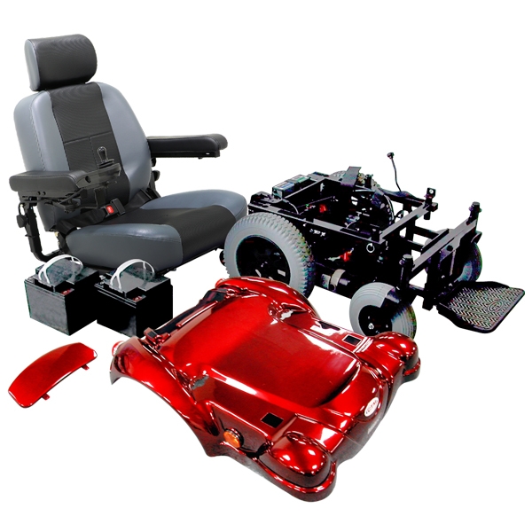 Multi-Adj. Seat;Fixed Frame Power Chair